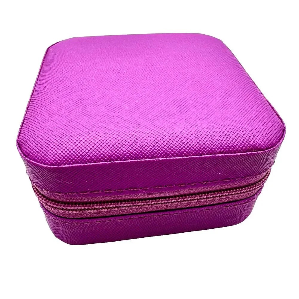 Vanity Jewlery Box Violet/Purple Mini Women's Fashion Beauty Travel Size Tour